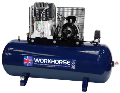 Workhorse Air Compressor 5.5HP 200L 400V HD