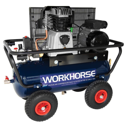 Workhorse Air Compressor 3HP 50L 110V Crash Bar