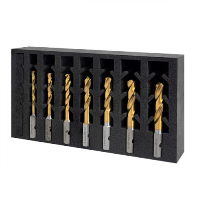 Versadrive HSS 8% Cobalt Drill Bit - 7 Piece Set - 5,6,6.8,8,8.5,10,10.2mm