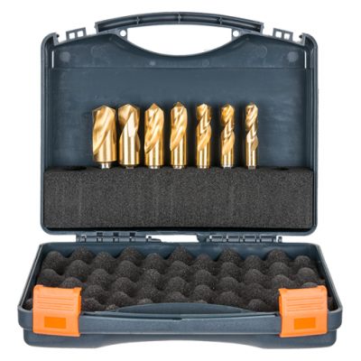 VersaDrive Cobalt Blacksmith Drill Bit - 7 Piece Set - 12, 13, 14, 16, 18, 20, 22mm