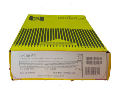ESAB OK 48.60 E7018 Low Hydrogen Electrodes