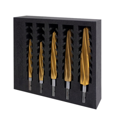 5PC 9/16,11/16,13/16,15/16,1-1/16Inch HMT VersaDrive Reamer