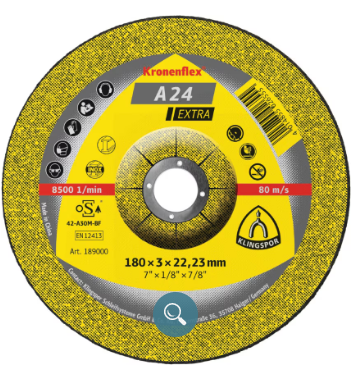 Klingspor 180 x 3mm Cutting Disc - A24 Extra