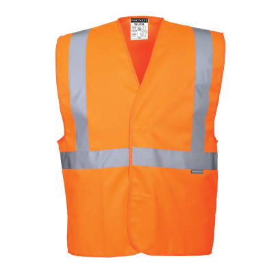 C472 - Hi-Vis Band and Brace Vest Orange
