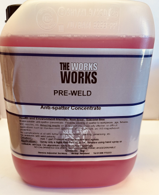 THE WORKS PRE-WELD X 5KG CONCENTRATE
