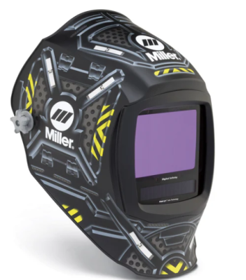 Miller Digital Infinity Black Ops Light Reactive Auto Welding Headshield.