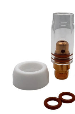 Furick No.5 Ally Pyrex Cup Kit for 2.4mm (1x Cup, 1x Collet Body, 1x Heatshield & 2 O-Rings)