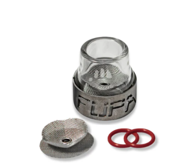 Furick Fupa 12 Pyrex Cup Kit for 2.4mm (2x Cups, 3x Diffusers, 4x O-Rings & 1x Titanium Cover)
