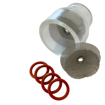 Furick Mooseknuckle 14 Pyrex Cup Kit for 2.4mm (1x Cup, 2x Diffusers & 5x O-Rings)