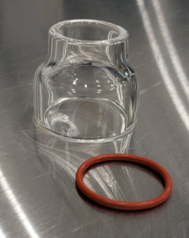 Furick BBWSG-19 Replacement Pyrex Cup, with O-Ring