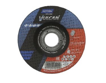 Norton Vulcan 4½' 115 x 2.5mm Cutting Disc