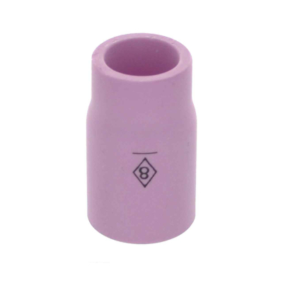 #8-12.7mm Bore Cup Alumina 32.6mm Long - 2 Series Gas Saver
