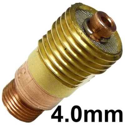 CK 4 Series - 4.0mm Stubby Series Collet Body - Gas Lens