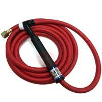 TL26 Rigid Head Gas Cooled 200A TIG Torch w/ 7.6m Superflex Cable 3/8Inch BSP